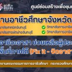 ศูนย์ซ่อมสร้างเพื่อชุมชน (Fix it Center) วิทยาลัยเทคนิคจันทบุรี ช่วยเหลือผู้ประสบอุทกภัยหาดใหญ่